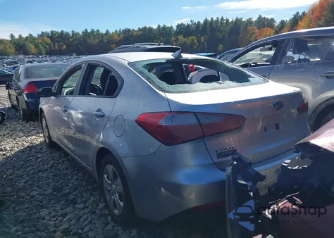 2014 Kia Forte Lx из США, поврежденный, VIN KNAFK4A69E5125634